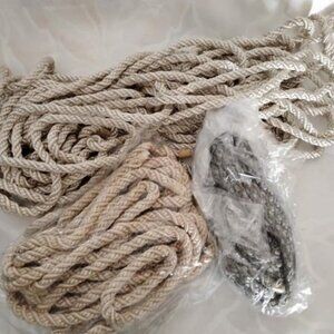 2.75 pounds ~ upholstery / drapery cording ~ neutral colors